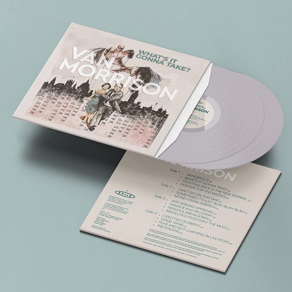 MORRISON VAN – WHAT’S IT GONNA TAKE? Indie Exclusive Ltd Dove Grey LP2