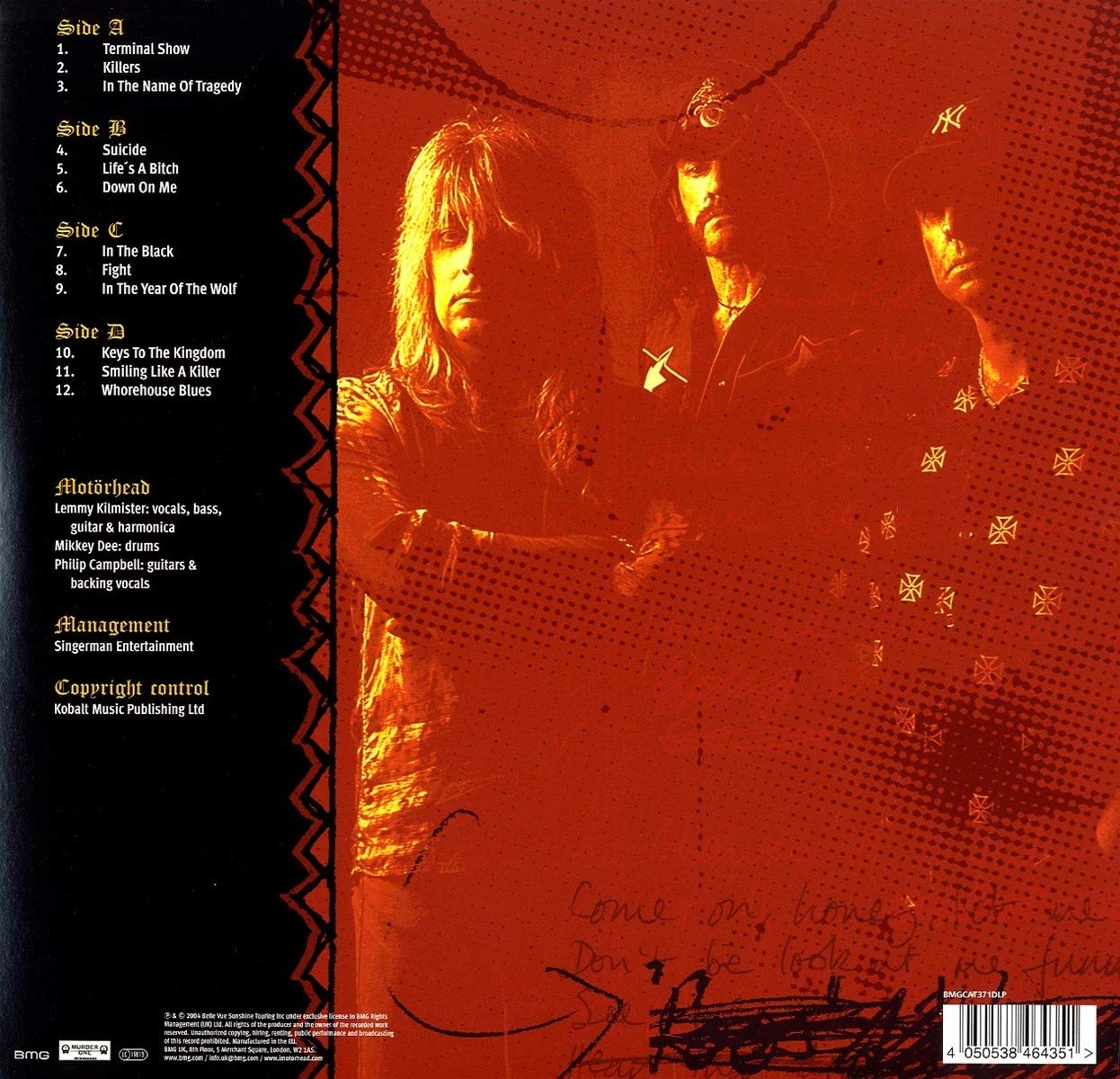 MOTORHEAD - INFERNO LP2 - Slika 2