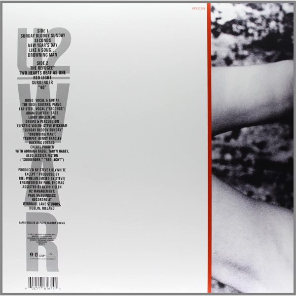 U2 – WAR LP