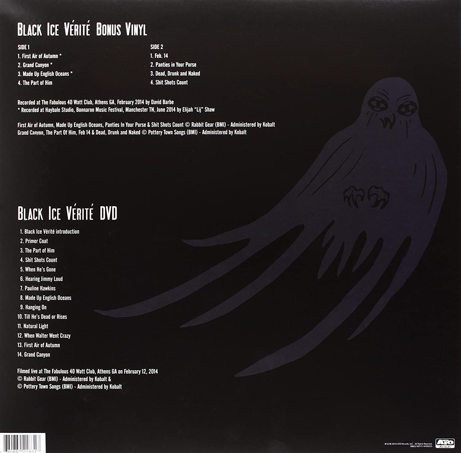 DRIVE BY TRUCKERS - BLACK ICE VERITE white vinyl LP+DVD - Slika 2