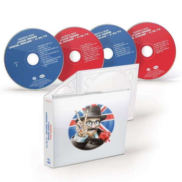 GRATEFUL DEAD – LYCEUM THEATRE LONDON 1972 CD4