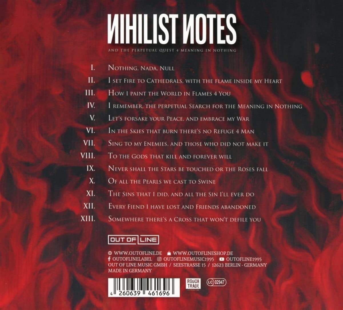 ORDO ROSARIUS EQUILIBRIO - NIHILIST NOTES CD - Slika 2