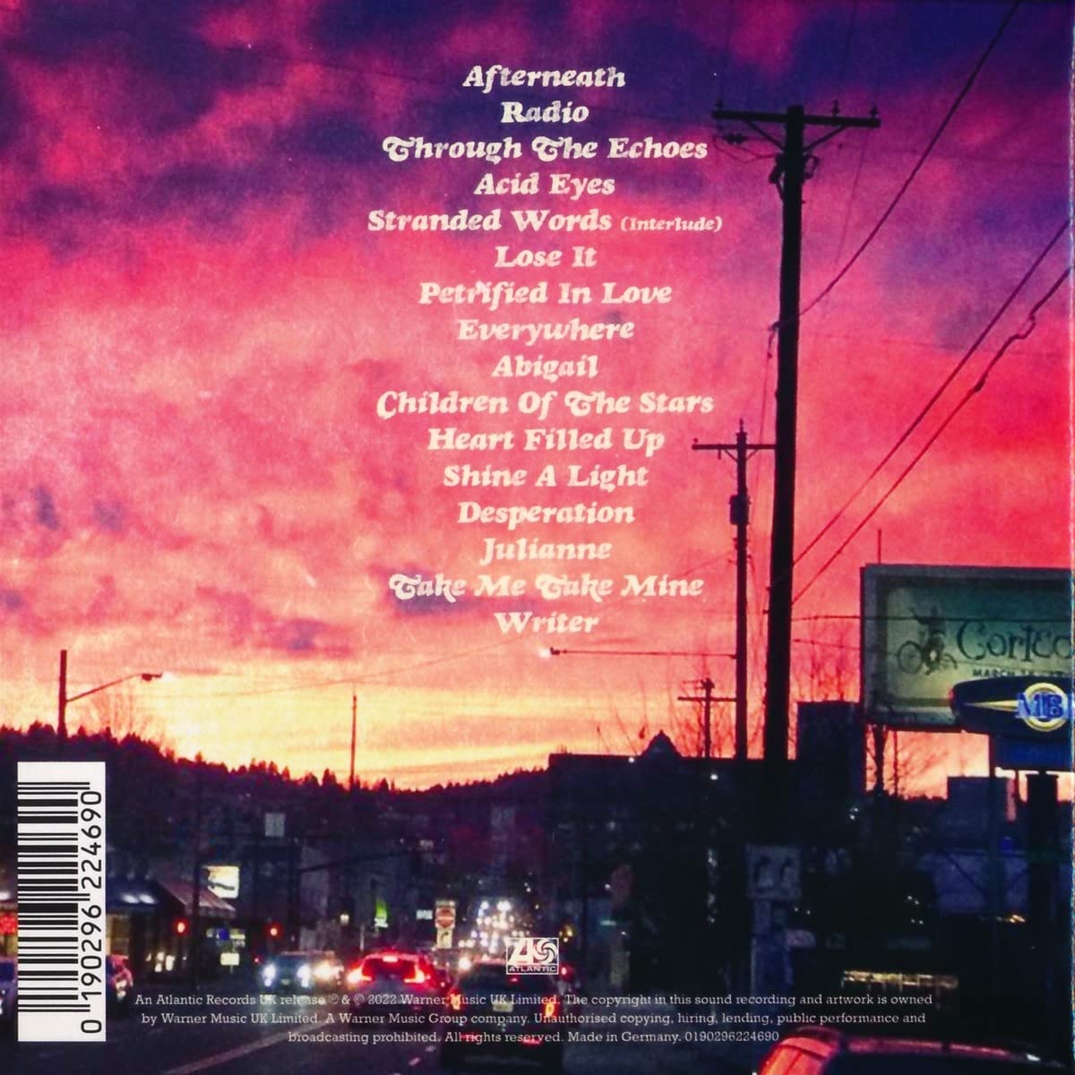 NUTINI PAOLO - LAST NIGHT IN THE BITTERSWEET CD - Slika 2
