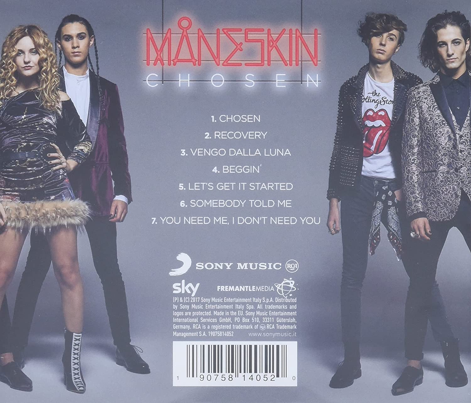 MANESKIN - CHOSEN EP CD - Slika 2
