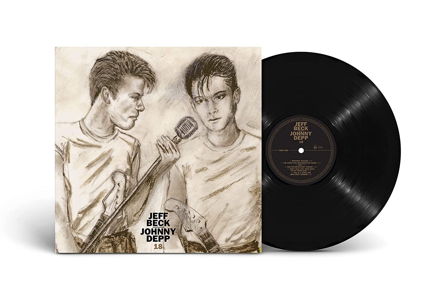 BECK JEFF - JEFF BECK & JOHNNY DEEP LP