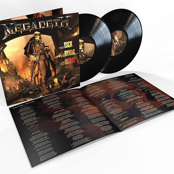 MEGADETH – SICK THE DYING AND THE DEAD LP2
