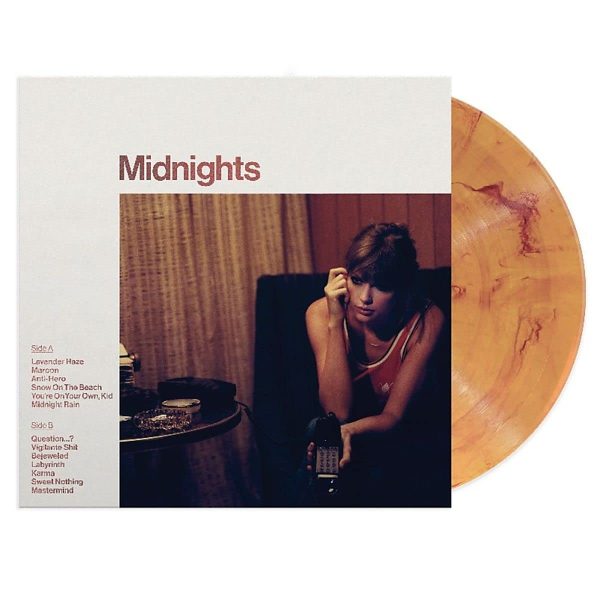 SWIFT TAYLOR – MIDNIGHTS special blood moon marbled vinyl LP