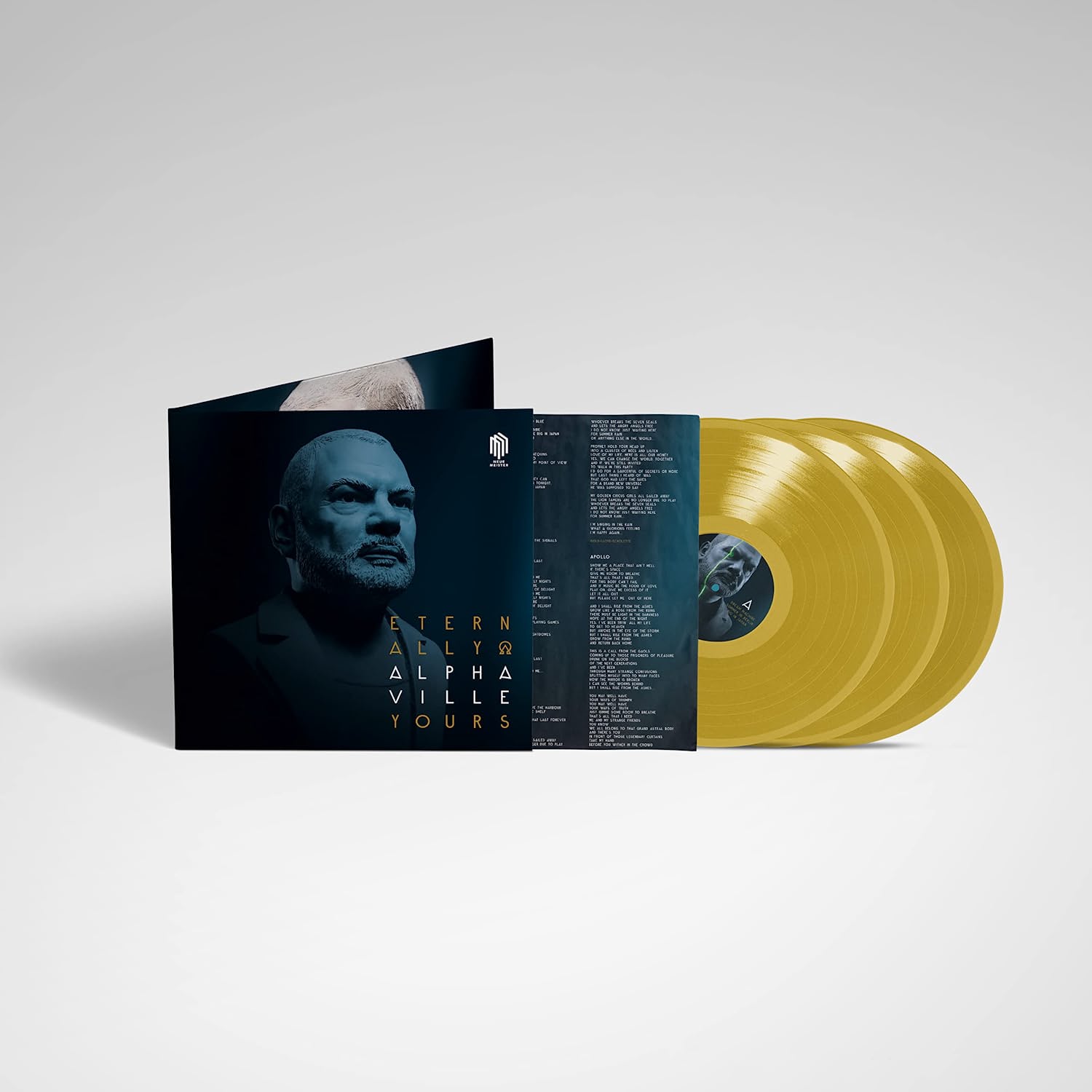 ALPHAVILLE - ETERNALLY YOURS ltd gold vinyl LP3 - Slika 2