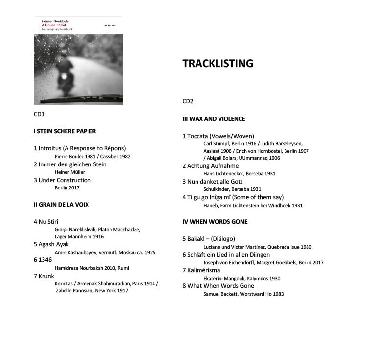 GOEBBLES HEINER - HOUSE OF CALL CD - Slika 2