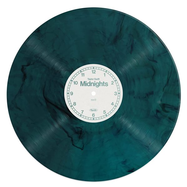 SWIFT TAYLOR – MIDNIGHTS special jade green marbled vinyl LP
