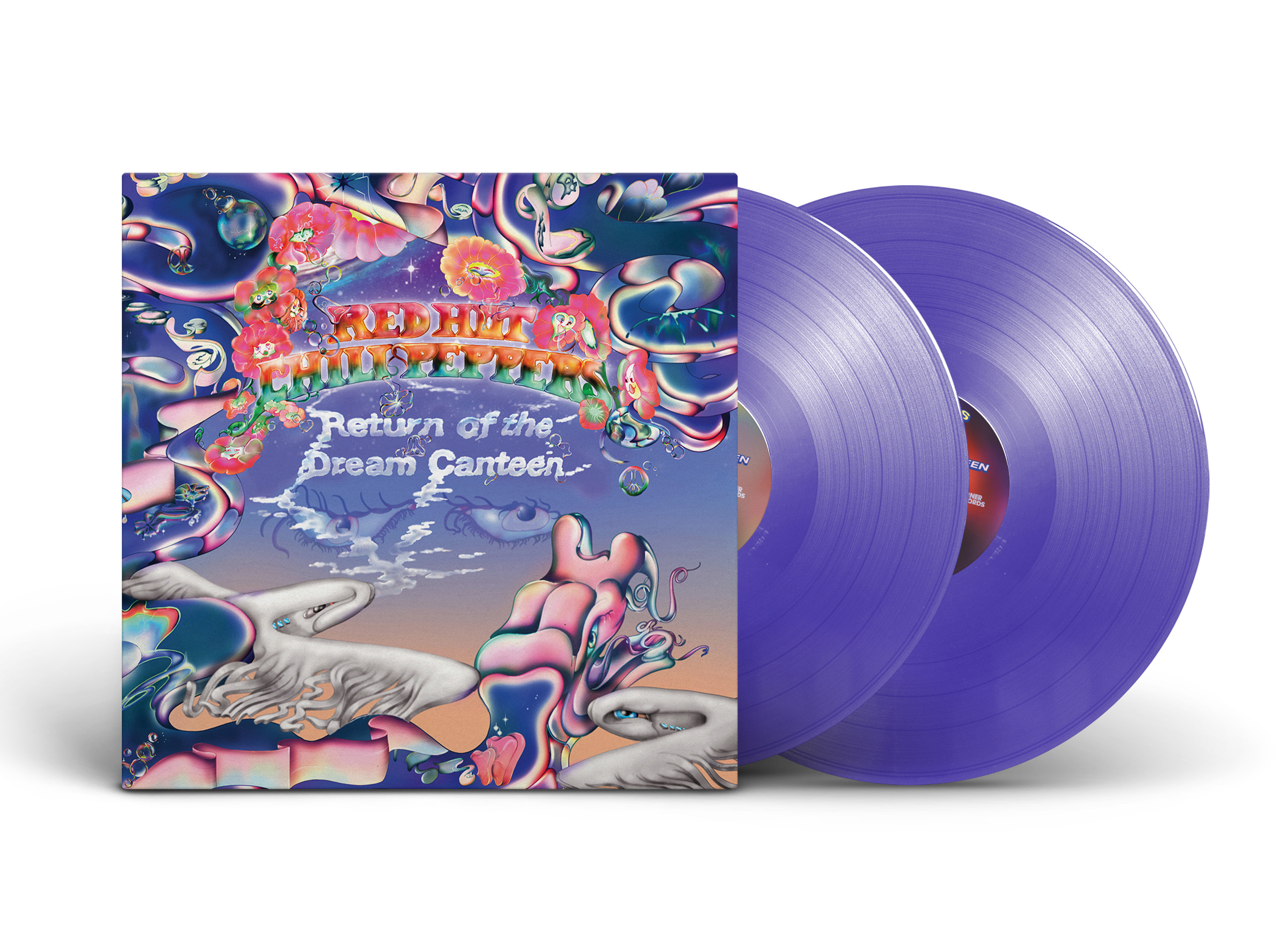 RED HOT CHILI PEPPERS - RETURN OF THE DREAM CANTEEN purple vinyl LP2