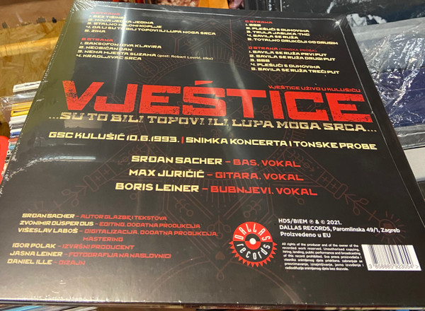 VJEŠTICE - UŽIVO U KULUŠIĆU LP2 - Slika 2