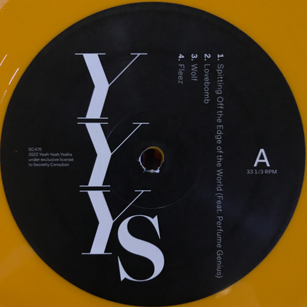 YEAH YEAH YEAH - COOL IT DOWN opaque yellow LP - Slika 2
