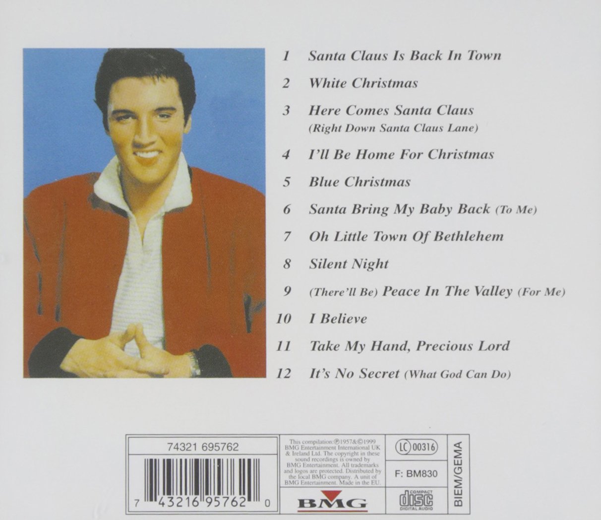 PRESLEY ELVIS - CHRISTMAS ALBUM - Slika 2