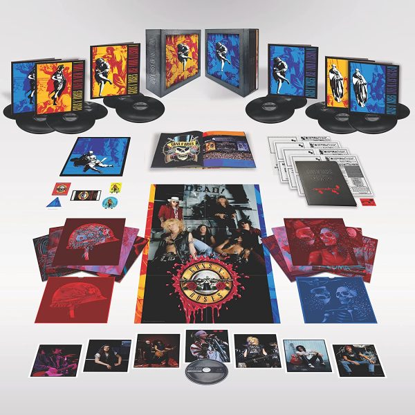 GUNS N ROSES – USE YOUR ILLUSION ltd super deluxe box 12LP/BRD