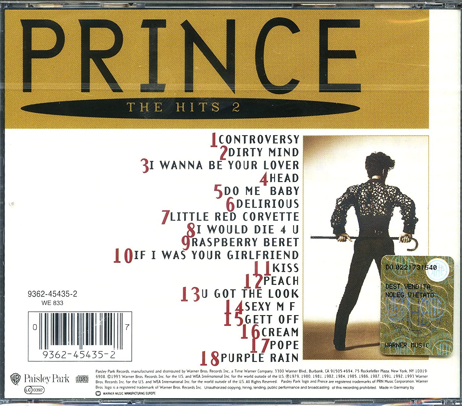 PRINCE - HITS 2 - Slika 2