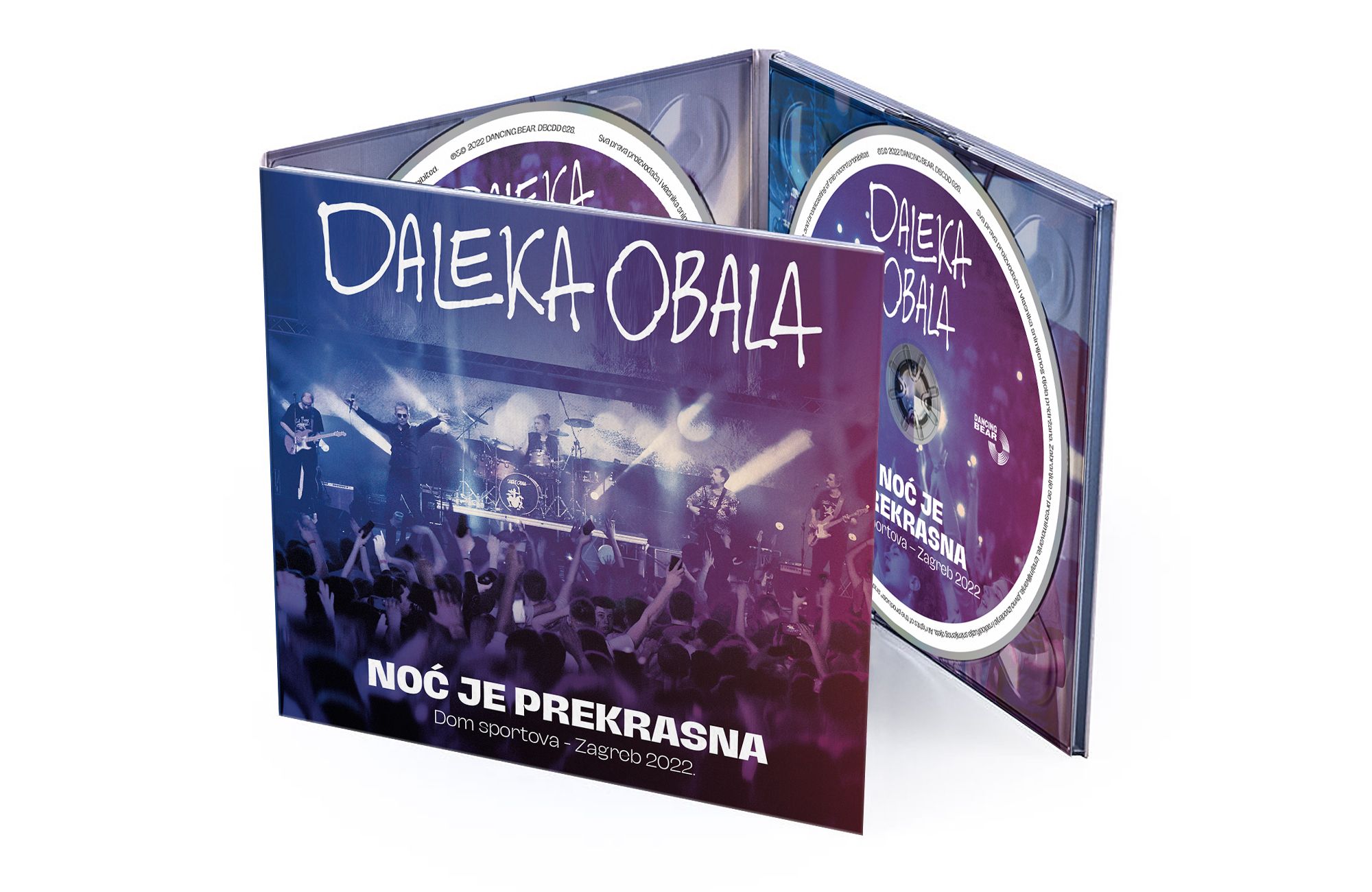 Pročitajte više o članku Daleka obala objavila koncertno audio i video izdanje “Noć je prekrasna / Dom sportova – Zagreb 2022”