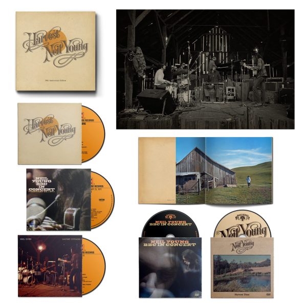 YOUNG NEIL – HARVEST 50th anniversary deluxe edition BOX (CD3 + DVD2)