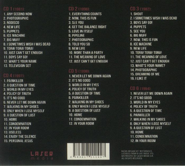 DEPECHE MODE - BOX CD6 - Slika 2