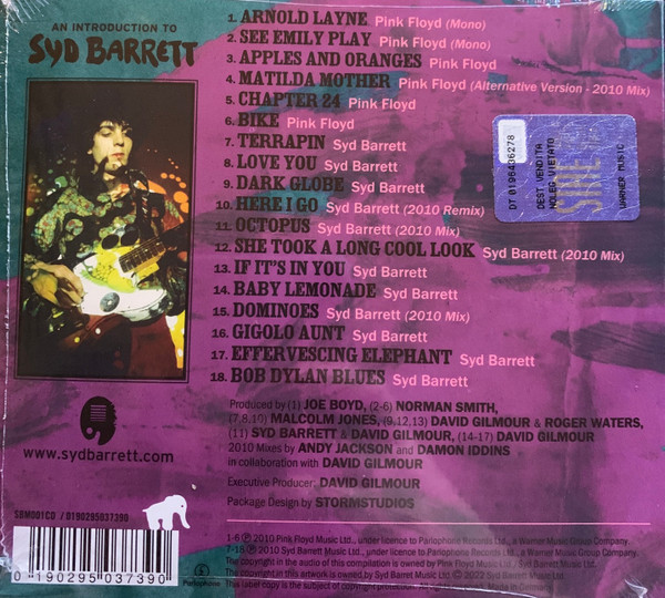 BARRETT SYD - AN INTRODUCTION TO SYD BARRETT CD - Slika 2