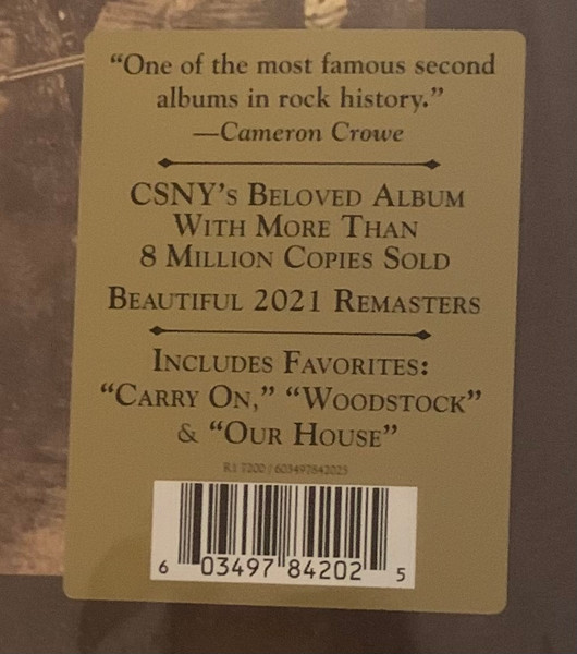 Crosby, Stills, Nash & Young – Déjà Vu LP, gatefold vinyl - Slika 2