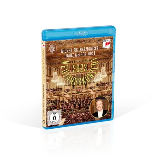 WIENER PHILHARMONIKER/FRANZ WELSER-MOST – 2023 NEUJAHRSKONZERT BRD blu-ray