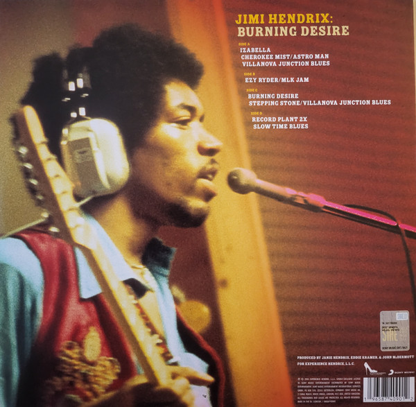 HENDRIX JIMI - BURNING DESIRE RSD RED VINIL LP2 - Slika 4