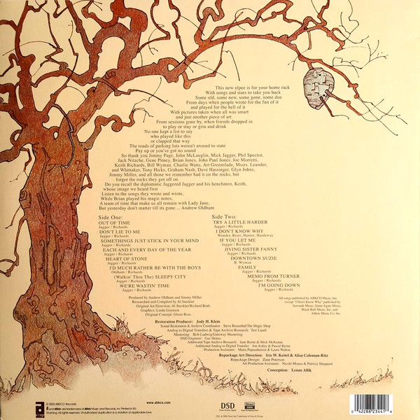 ROLLING STONES - METAMORPHOSIS LP - Slika 2