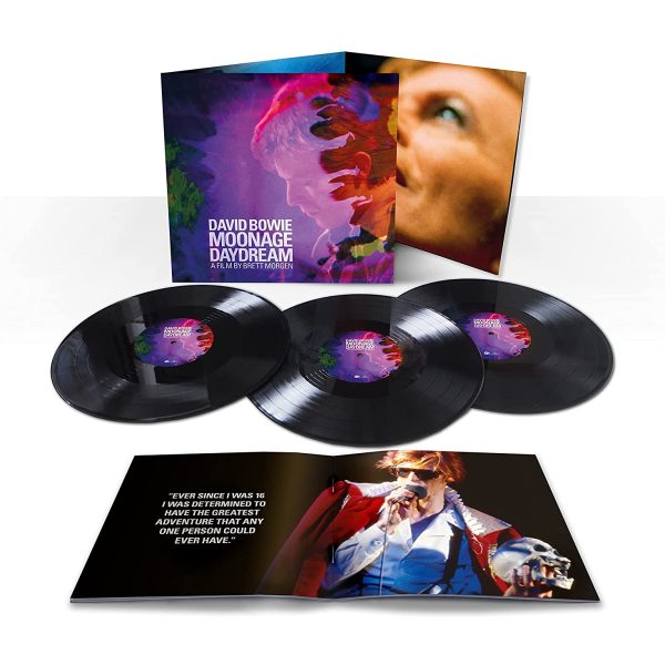 David Bowie – Moonage Daydream LP3, Limited 3 x 140g 12″ Black vinyl album