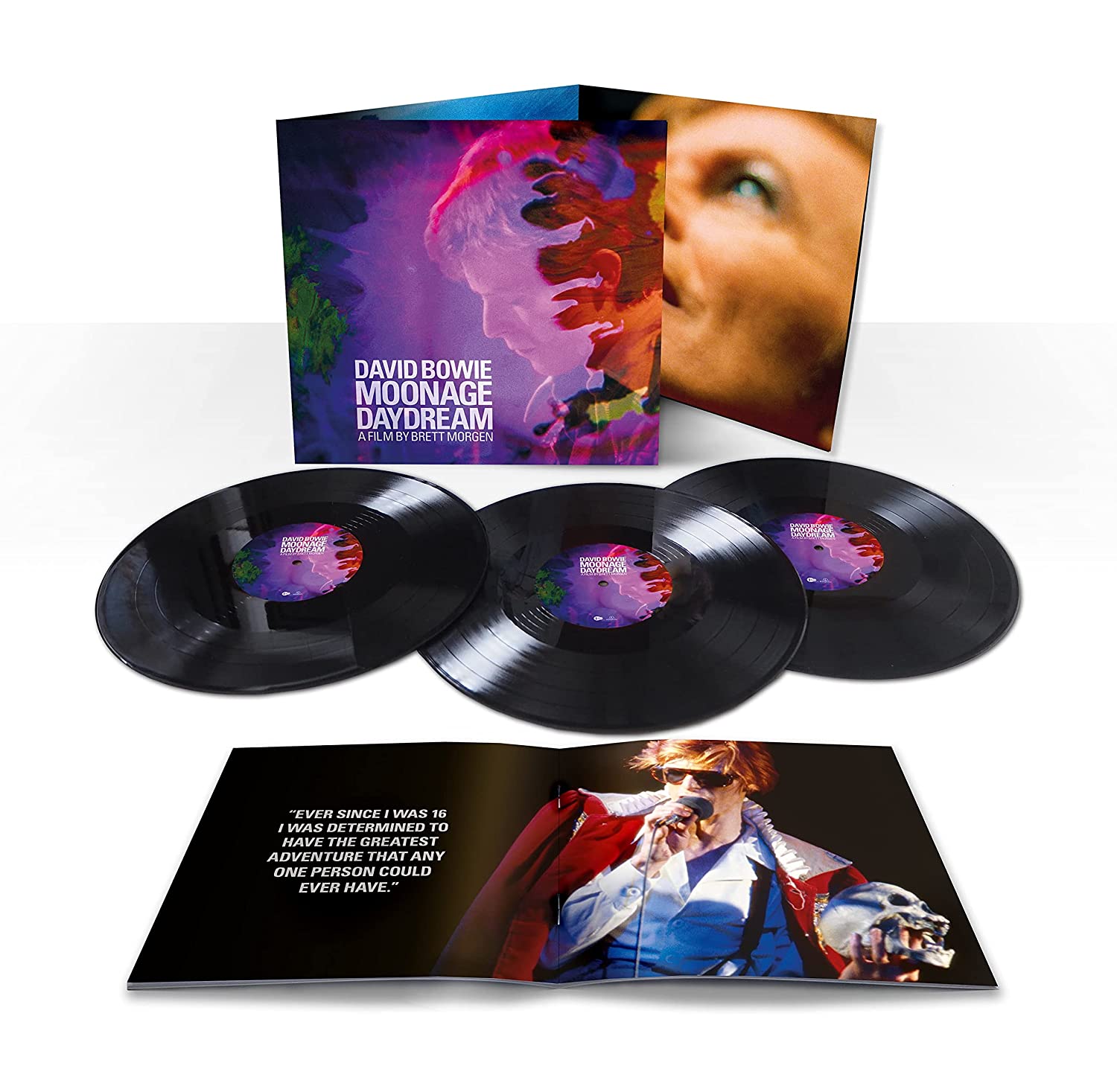 David Bowie - Moonage Daydream LP3, Limited 3 x 140g 12" Black vinyl album