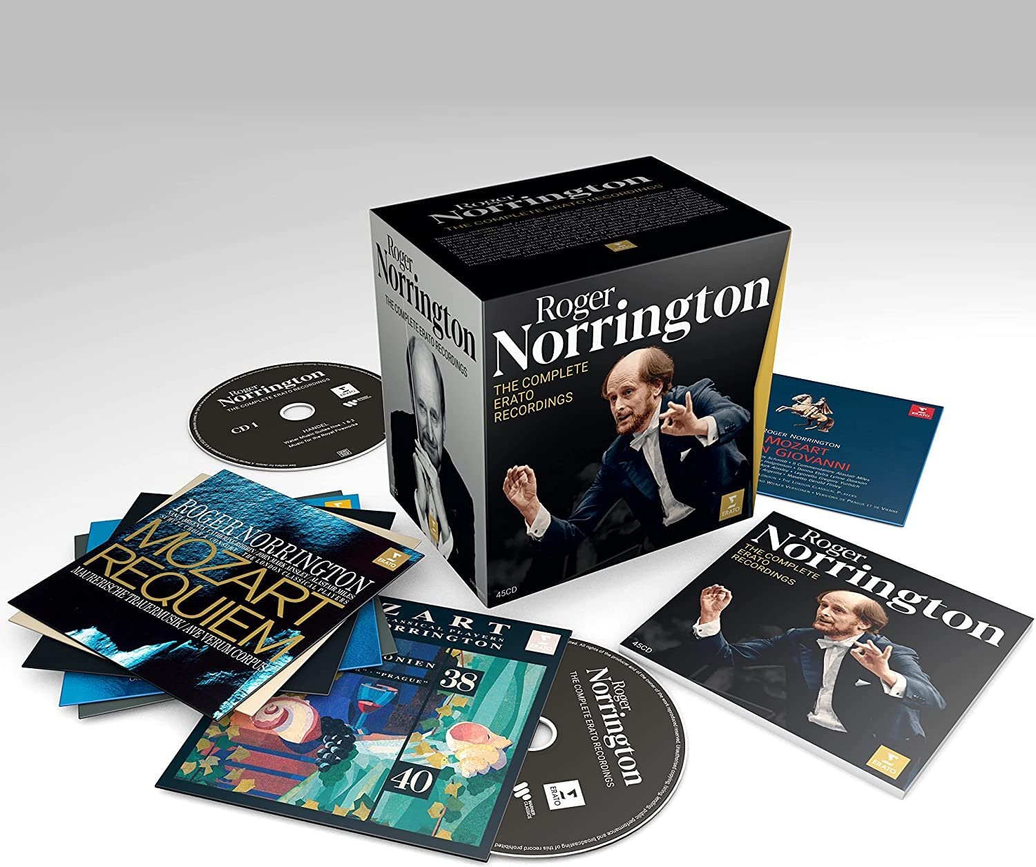 NORRINGTON ROGER - COMPLETE ERATO RECORDINGS BOX CD45