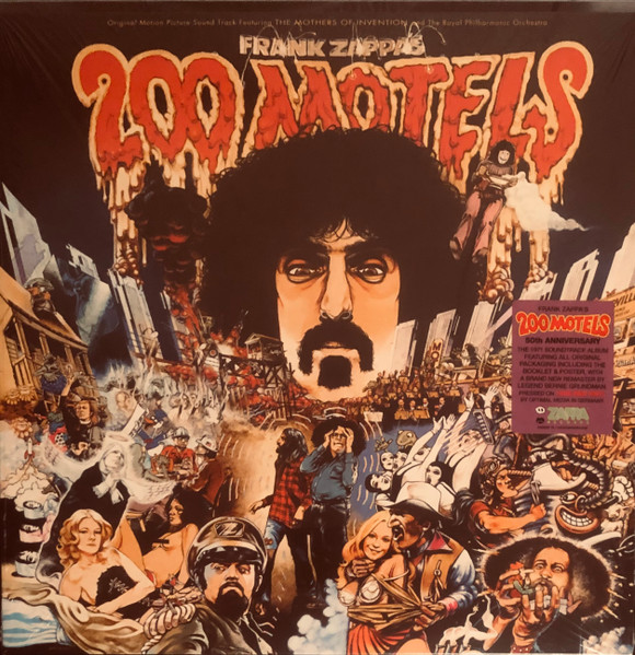ZAPPA FRANK - 200 MOTELS 50th anniversary LP2, Ltd.Red Color vinyl