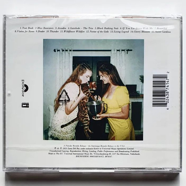 DEL RAY LANA - BLUE BANISTERS ALTER VERSION COVER 1 CD - Slika 2