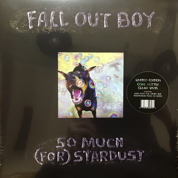 FALL OUT BOY - SO MUCH (FOR) STARDUST ltd coke bottle clear vinyl LP