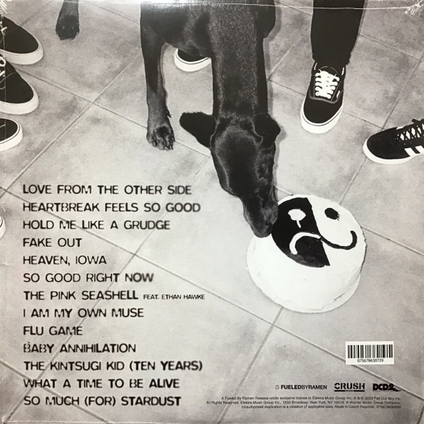 FALL OUT BOY - SO MUCH (FOR) STARDUST ltd coke bottle clear vinyl LP - Slika 3