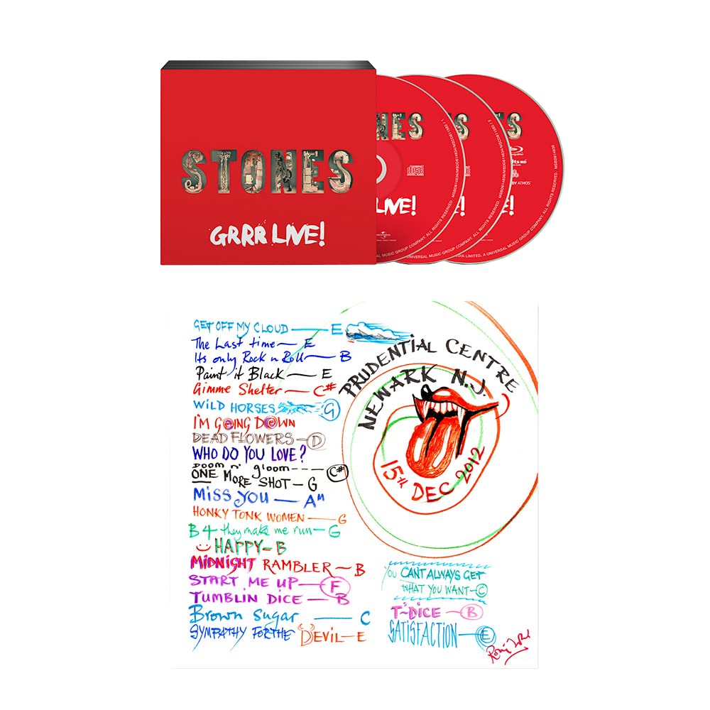 ROLLING STONES - GRRR LIVE! CD2 +Blu rey - Slika 2