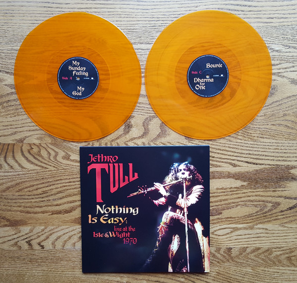 JETHRO TULL - NOTHING IS EASY transparent orenge LP2 - Slika 3