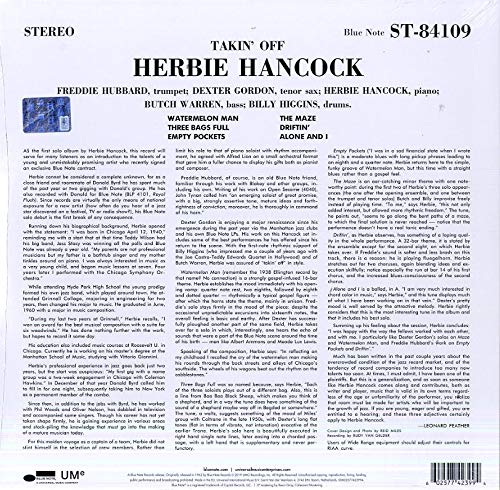 HANCOCK HERBIE - TAKIN OFF LP - Slika 2