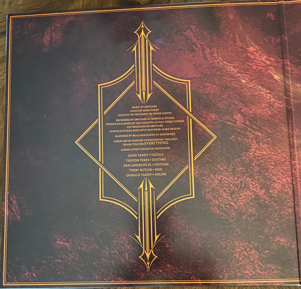 OBITUARY - DYING OF EVERYTHING orange krush edition vinyl LP - Slika 5