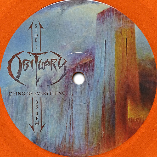 OBITUARY - DYING OF EVERYTHING orange krush edition vinyl LP - Slika 3