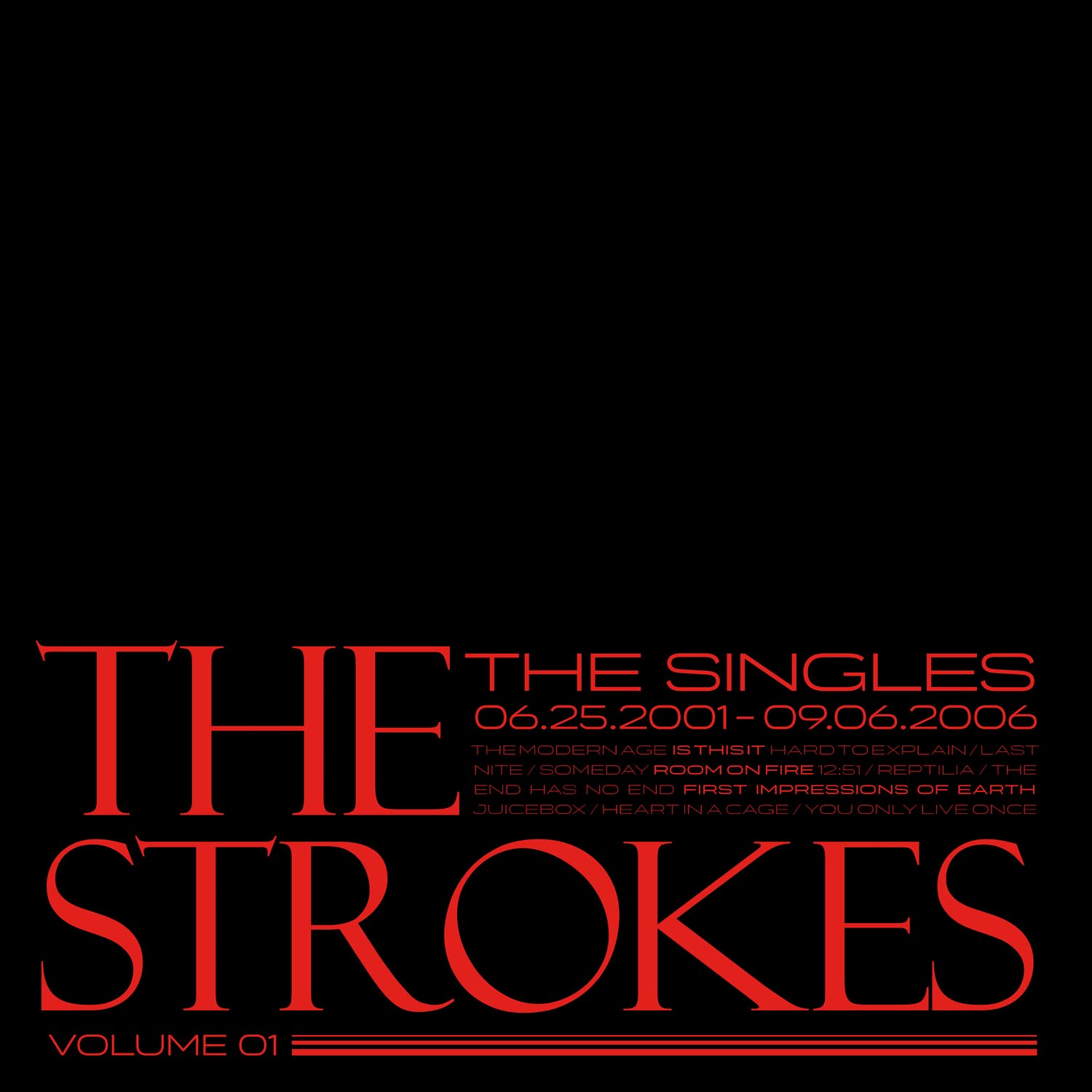 STROKES - SINGLES VOL.1 2001-2006 10x7''