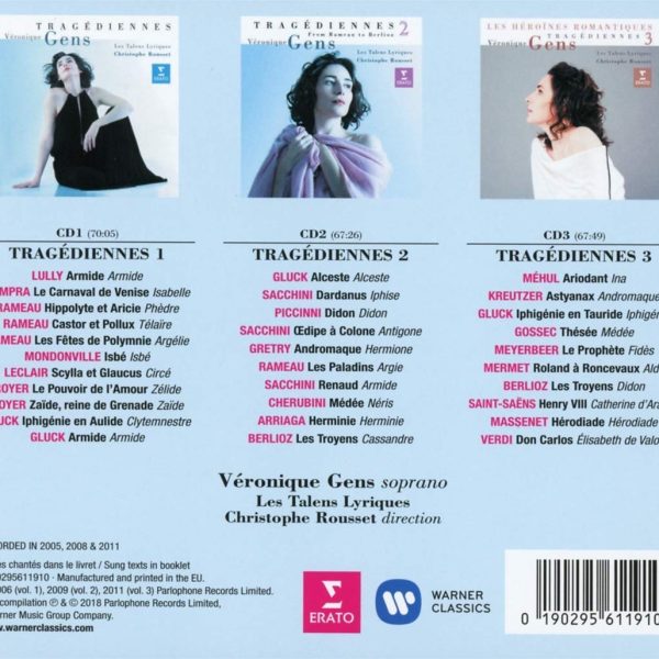 GENS VERONIQUE – TRAGEDIENNES 1-3  CD3