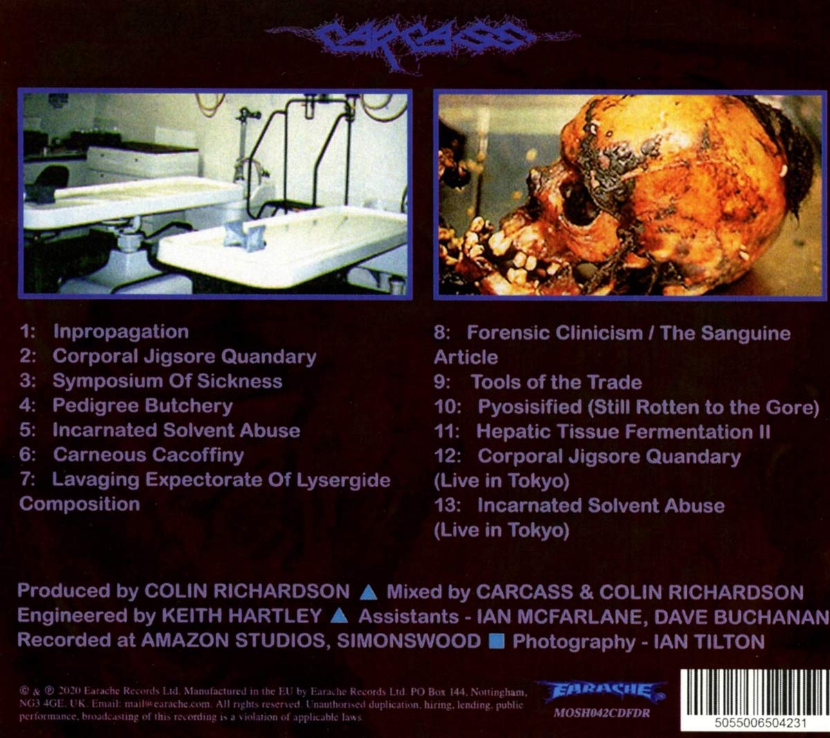 CARCASS - NECROTISM - DESCANTING CD - Slika 2
