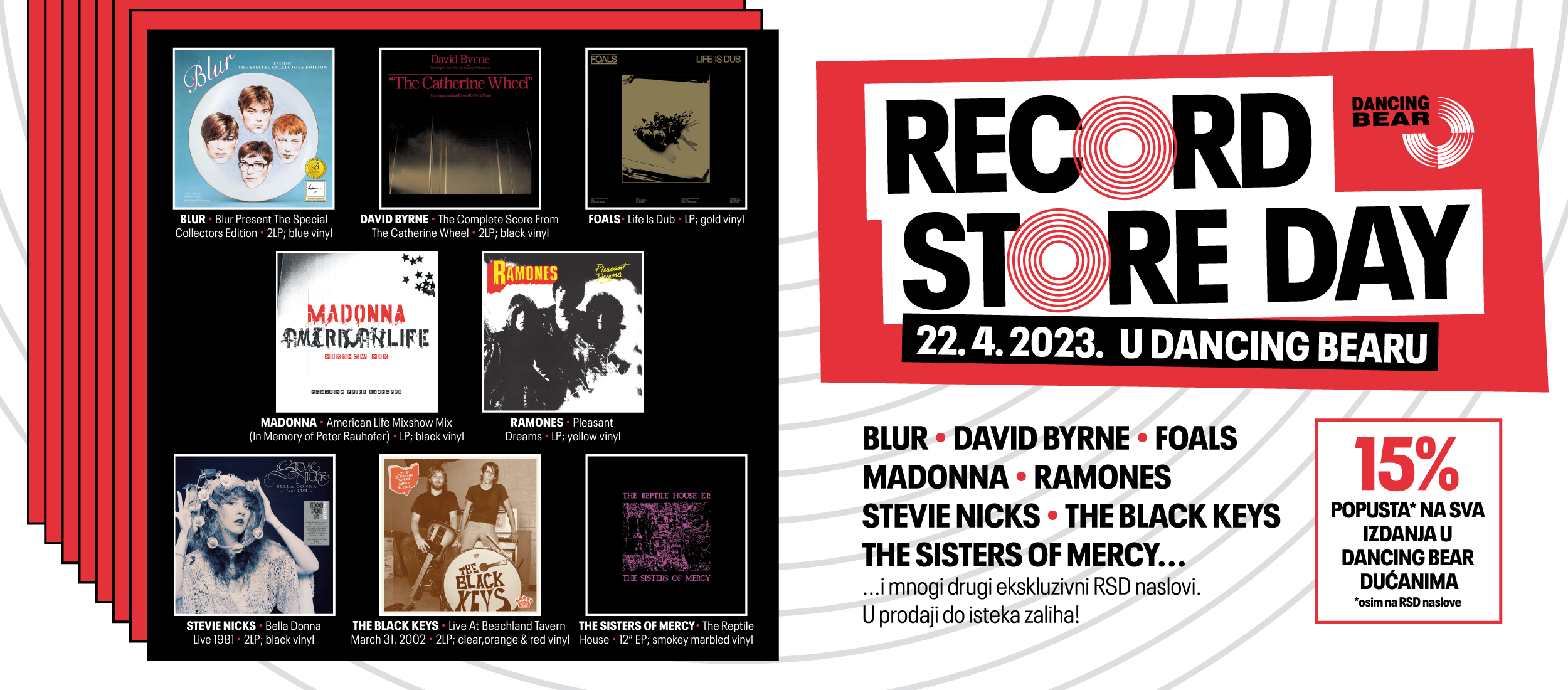 Pročitajte više o članku Record Store Day u Dancing Bearu!