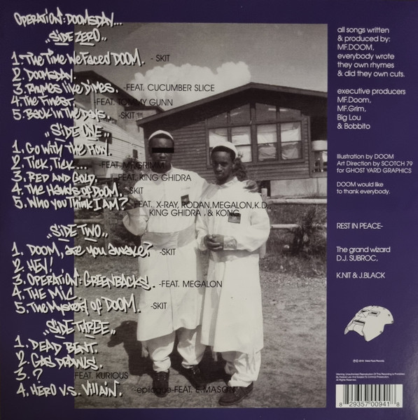 MF DOOM - OPERATION DOOMSDAY LP2 - Slika 2