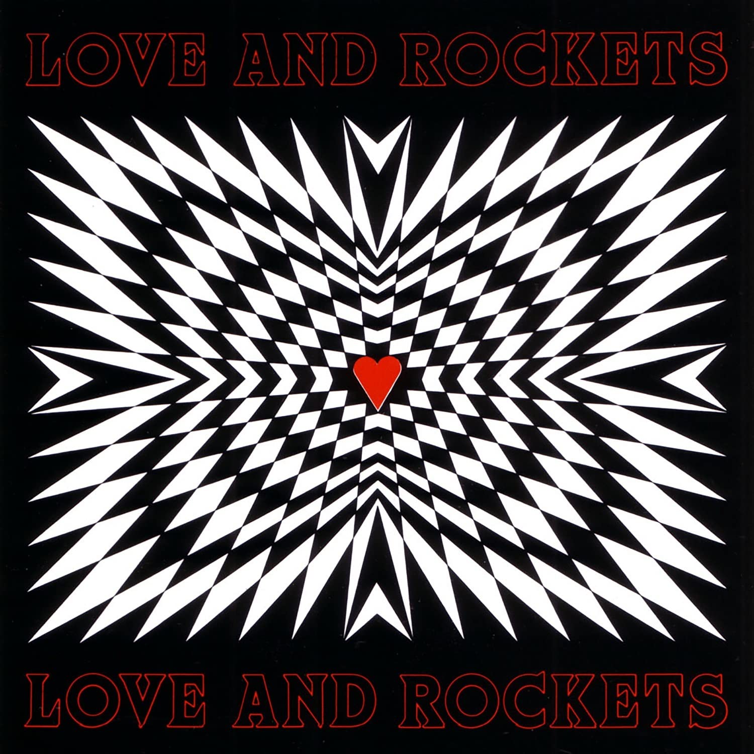 LOVE AND ROCKETS - LOVE AND ROCKETS black/white quad vinyl LP