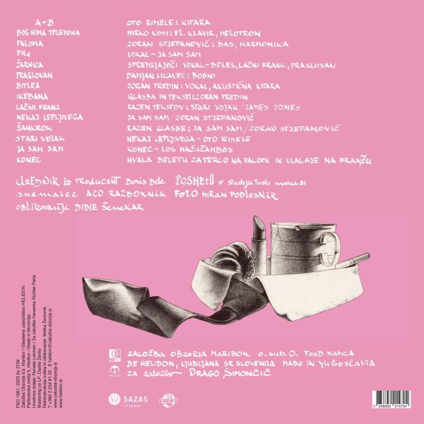 Lačni Franz – Ikebana LP, reizdanje, HELIDON