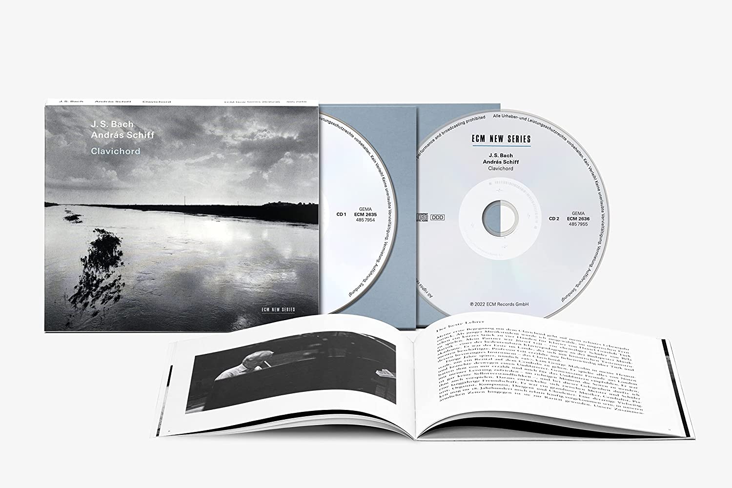 BACH/ANDRAS SCHIFF - CLAVICHORD CD