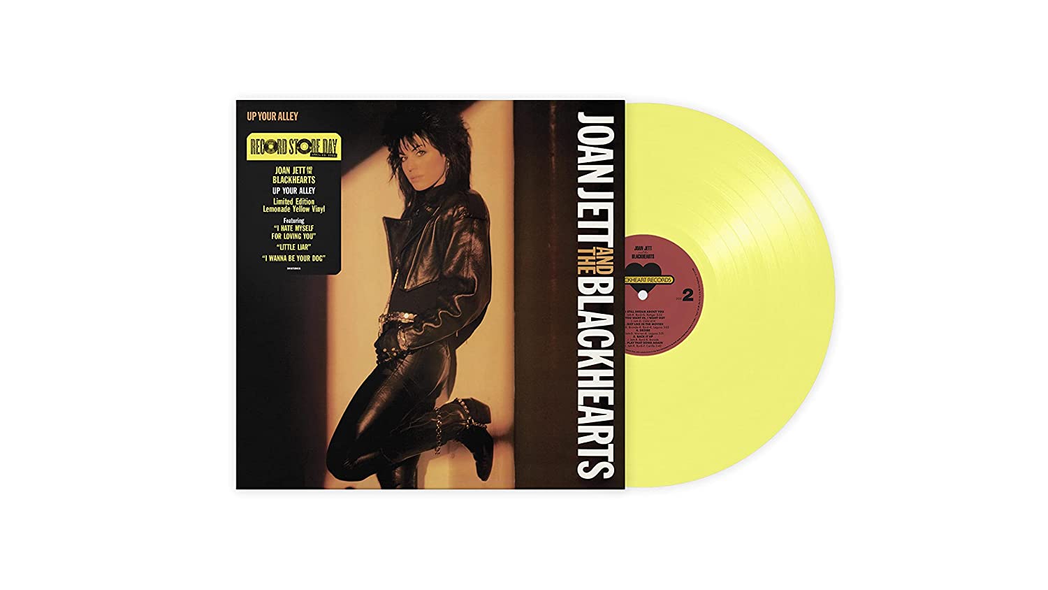 JETT JOAN - UP YOUR ALLEY lemonade yellow vinyl RSD 2023 LP
