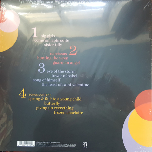 MERCHANT NATALIE - KEEP YOUR COURAGE transparent gold vinyl LP - Slika 2